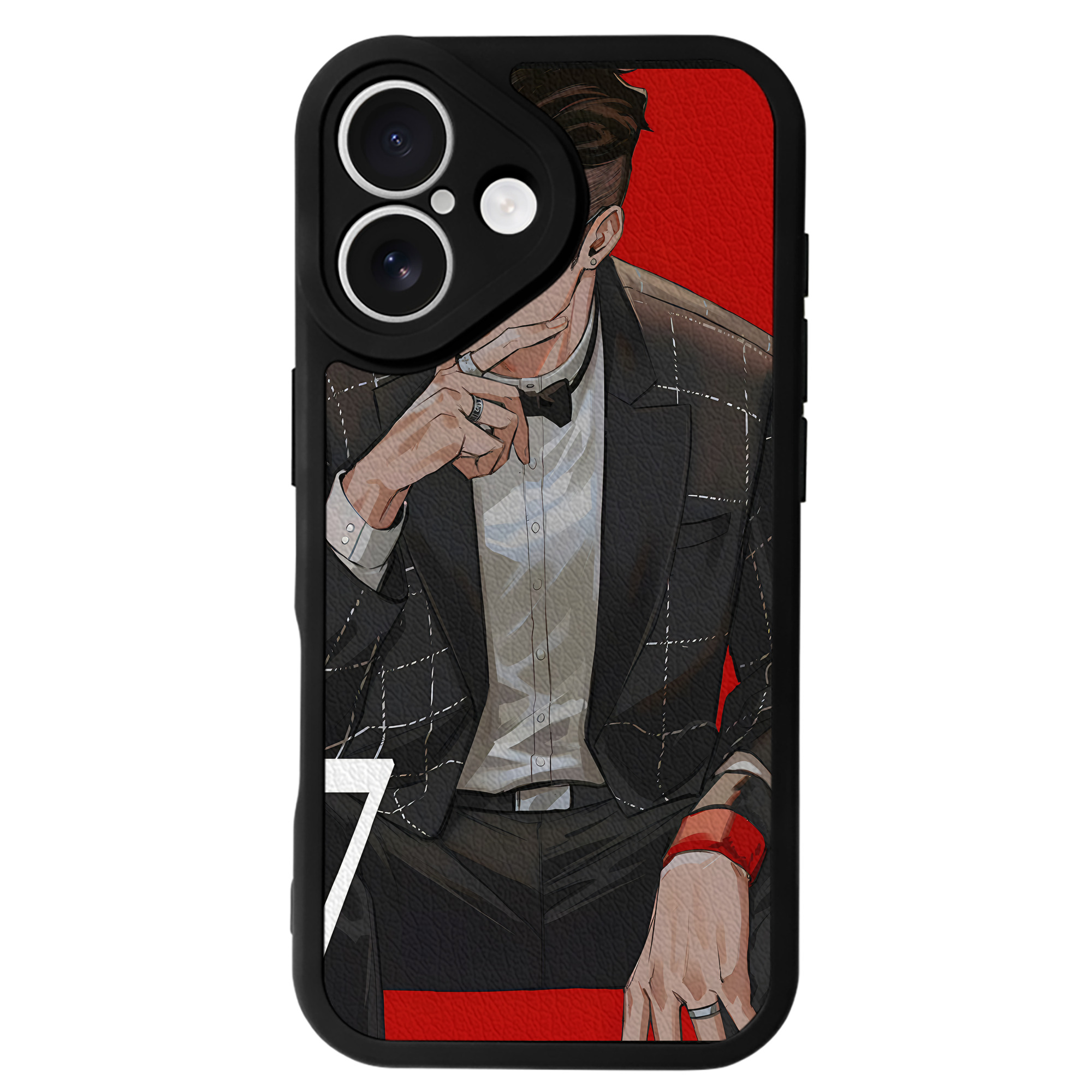 （画像用） SLAM DUNK／スラムダンク 【iPhone 16シリーズ対応】シリコンスマホケース（レザー調） 材質：シリコン